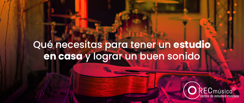 Estudio de grabación en casa